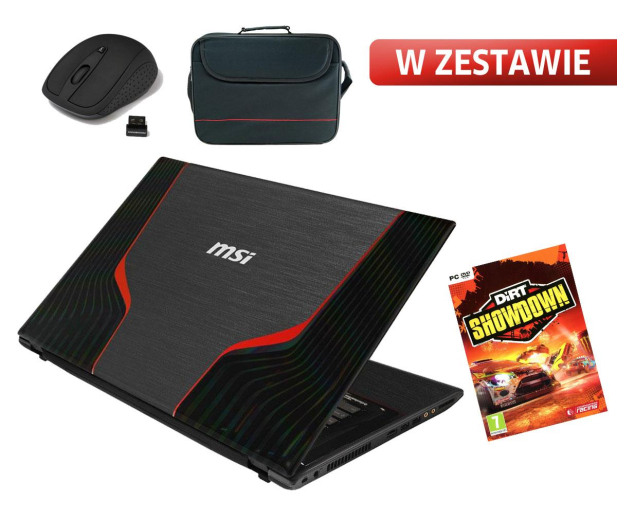 MSI GE60 0ND i5-3230M/8GB/500 GTX660M +zestaw - 125467 - zdjęcie